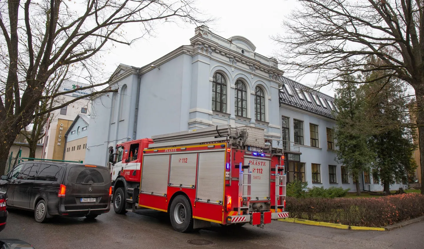 Päästjad käisid täna hommikul ülikooli molekulaar- ja rakubioloogia instituudis gaasileket kontrollimas. Leket siiski ei tuvastatud.