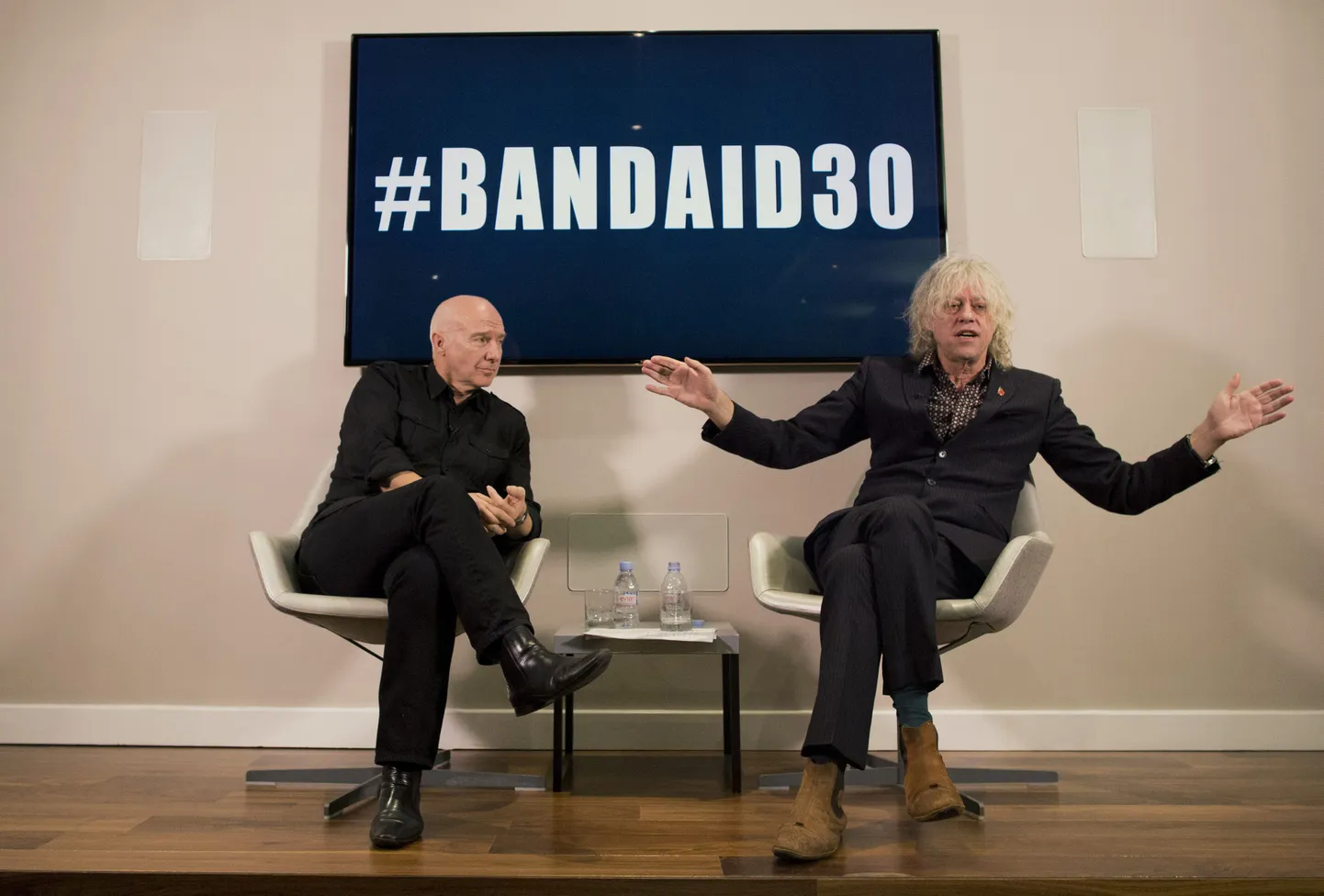 Midge Ure ja Bob Geldof