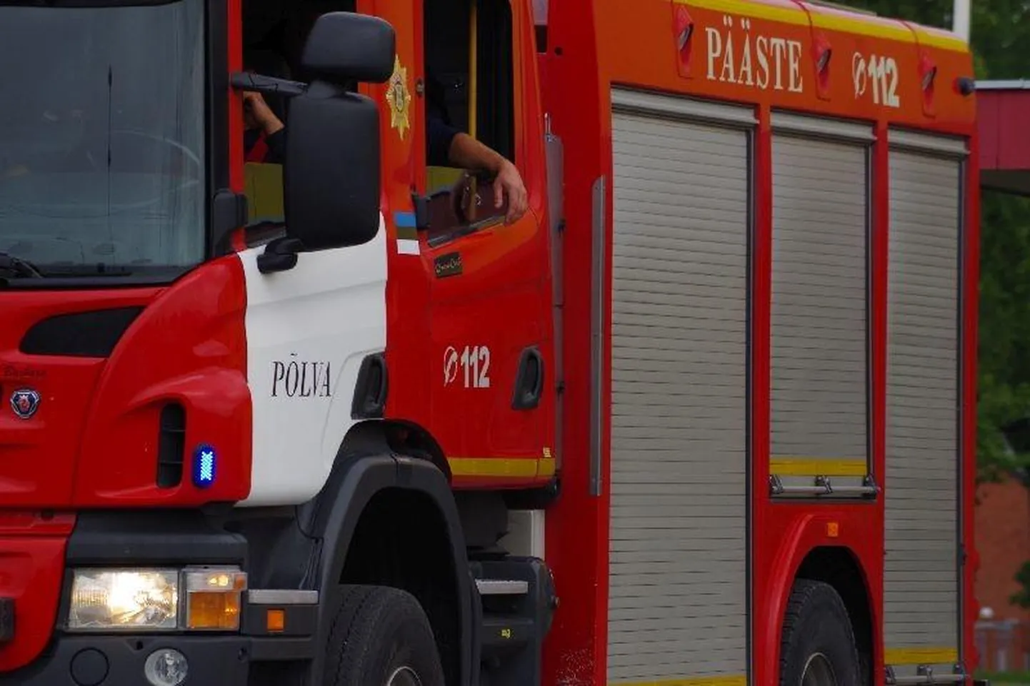 Päästeauto.
