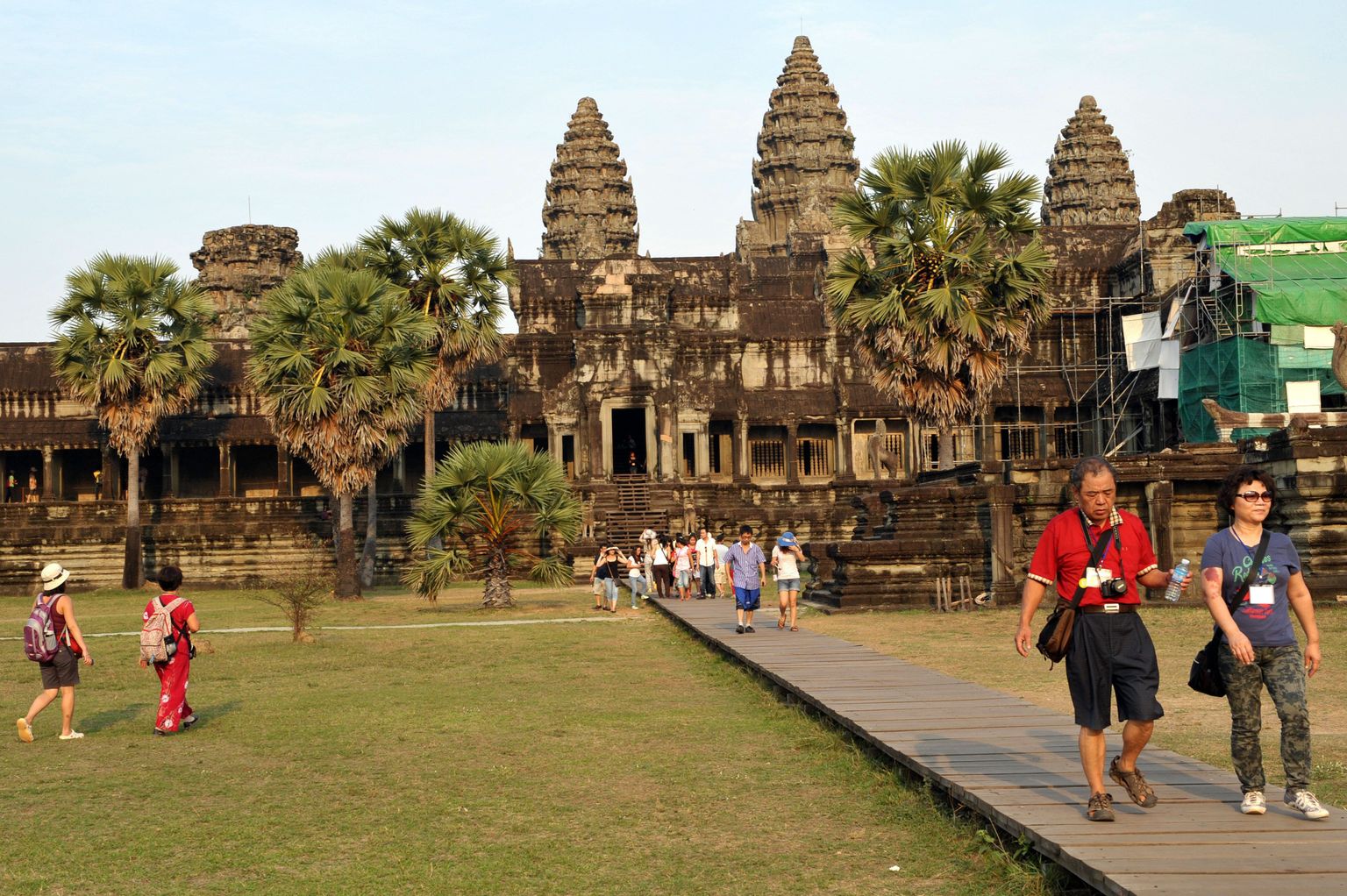Angkor Wati templikompleks Kambodžas