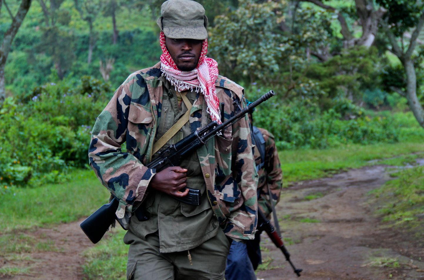 Kongo mässulised Virunga piirkonnas.
