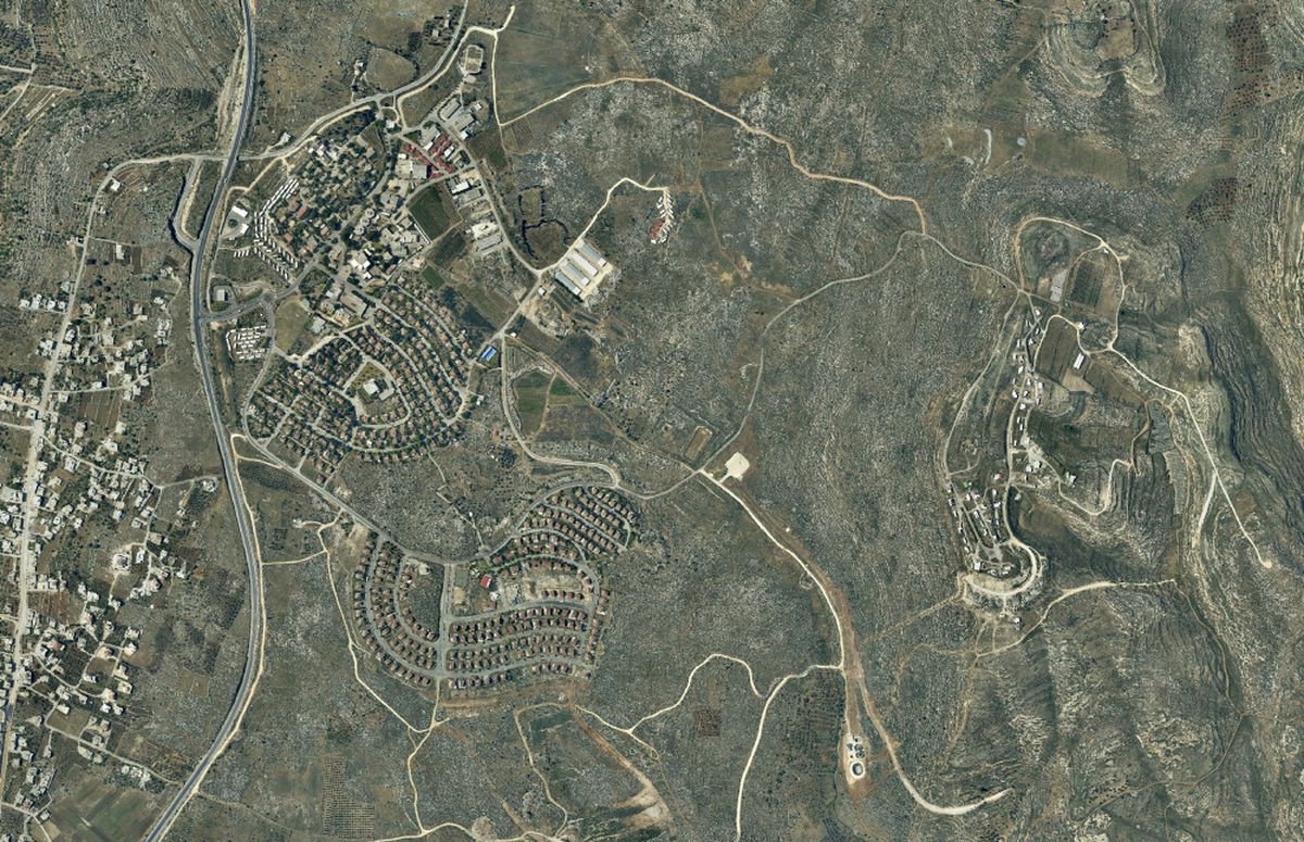Израильское поселение Офра в 2019 году