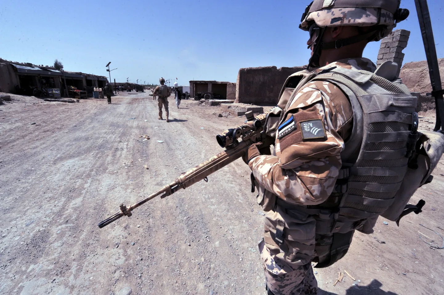 Эстонские военные на юге Афганистана. Фото иллюстративное.