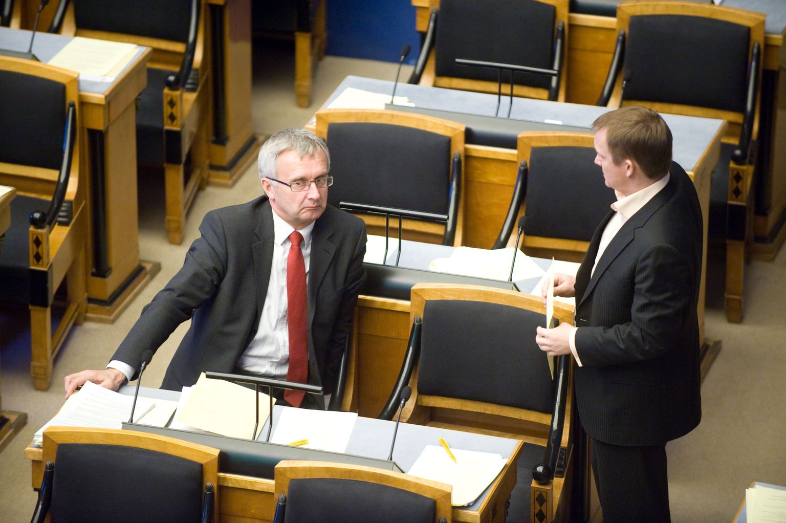 Riigikogu põhiseaduskomisjoni esimees Väino Linde.