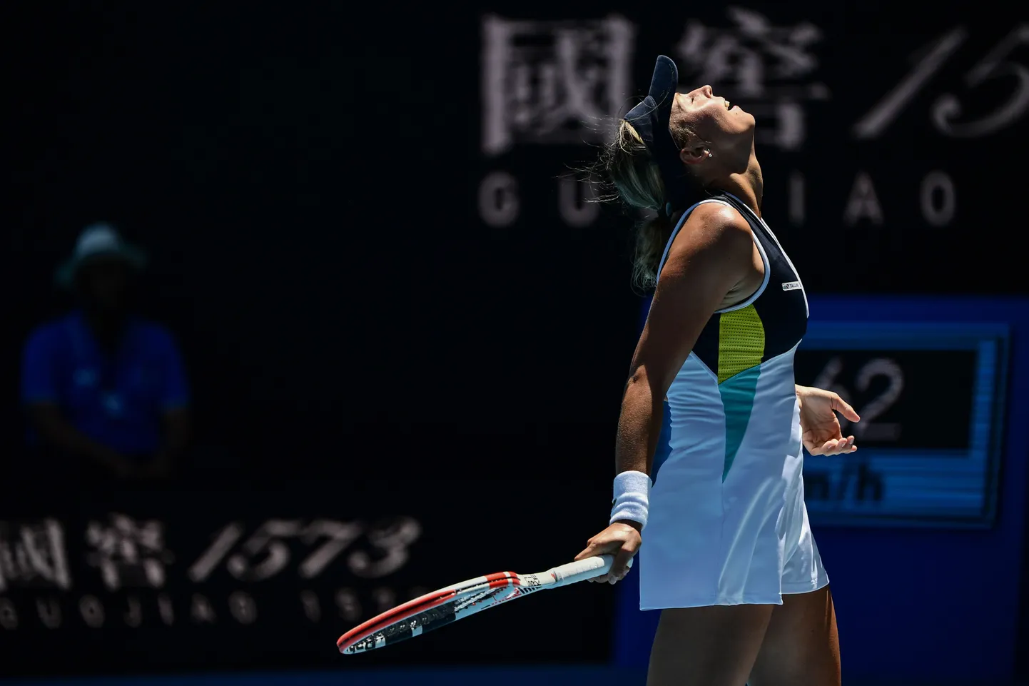Anett Kontaveit Austraalia lahtistel.