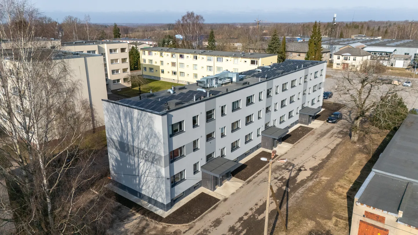 Korterelamute rekonstrueerimine. Pilt on illustratiivne.