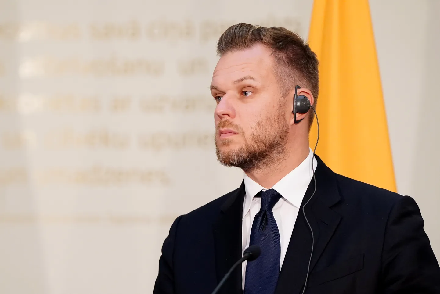 Lietuvas ārlietu ministrs Gabrieļus Landsberģis.