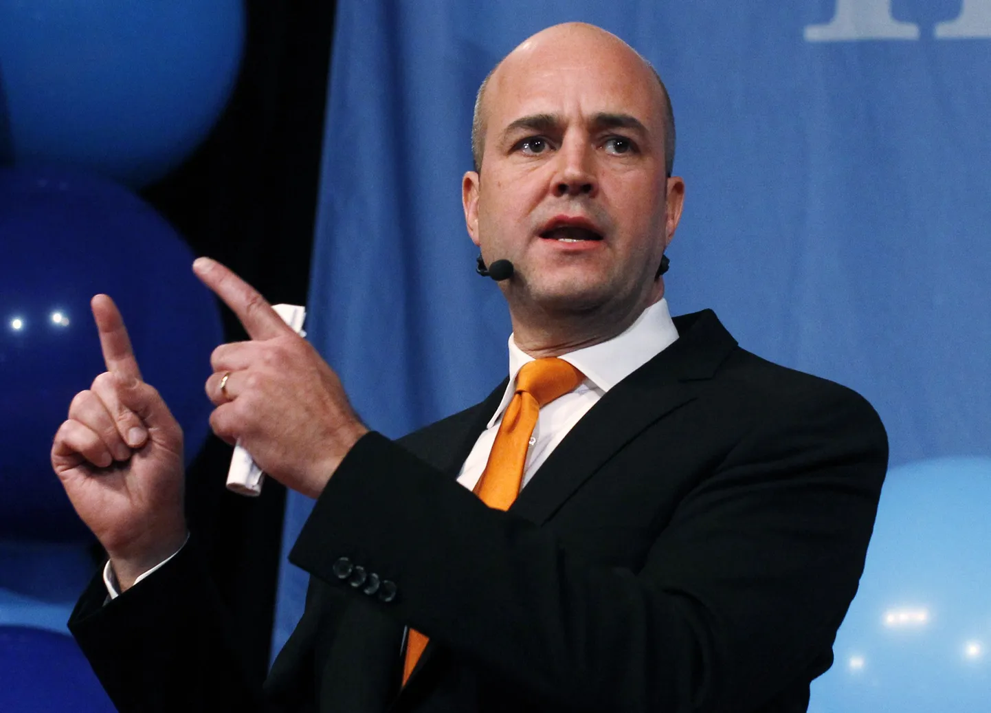 Fredrik Reinfeldt.