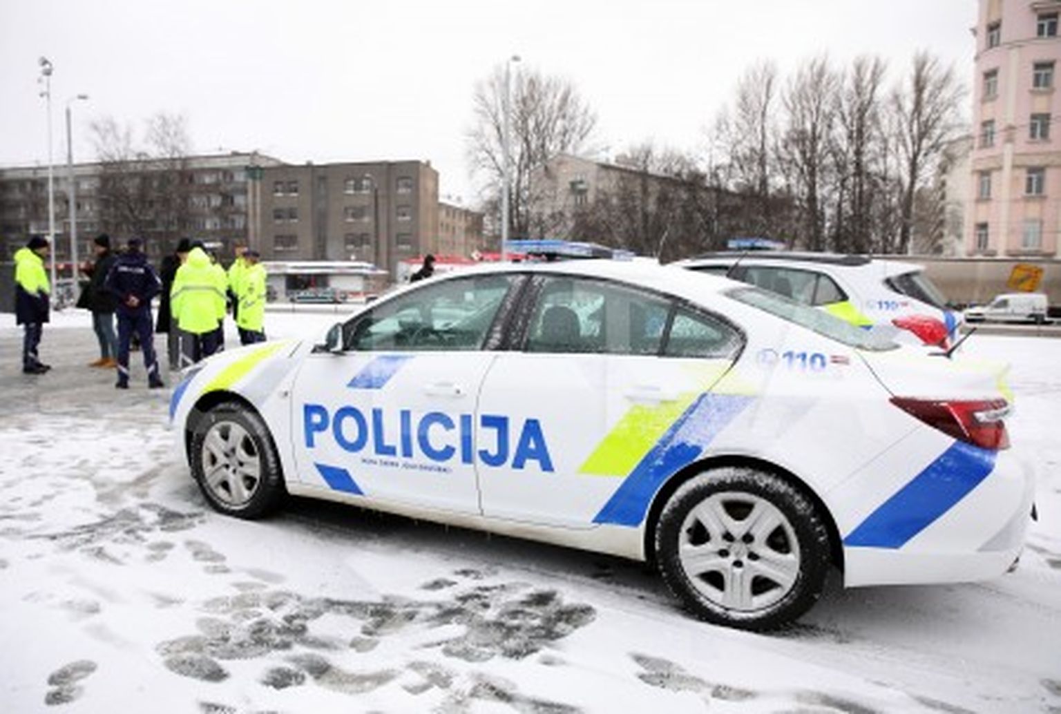 Läti politseiauto
