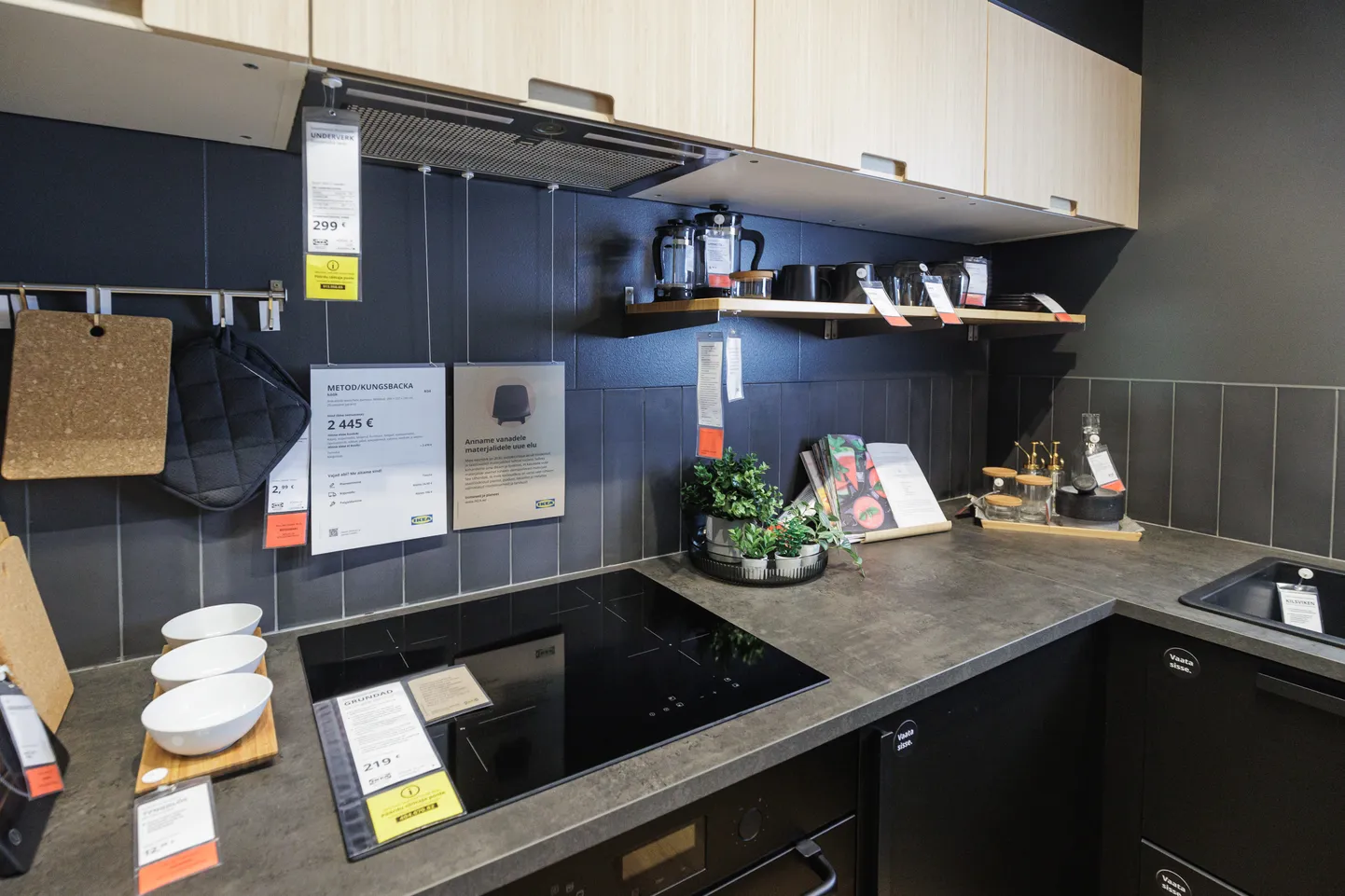 IKEA Tallinna poe köögiosakond.