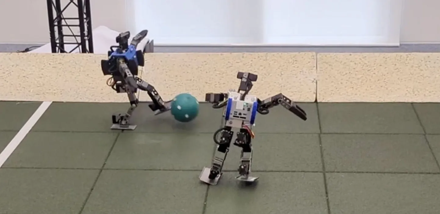 Robotid küll kukuvad ja löövad mõnikord mööda, kuid oskavad juba päris palju.