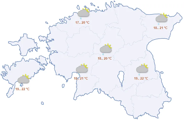 Ilm pühapäeval
