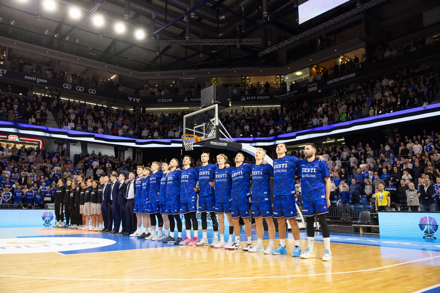 Unibet Arena jääb praegu Eesti korvpallikoondisegi jaoks kitsaks. Mängud on välja müüdud.