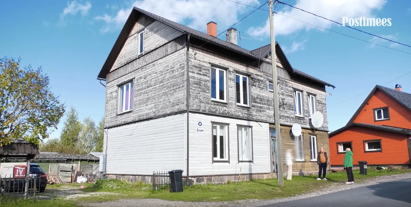Дом на улице Калеви в Вильянди.