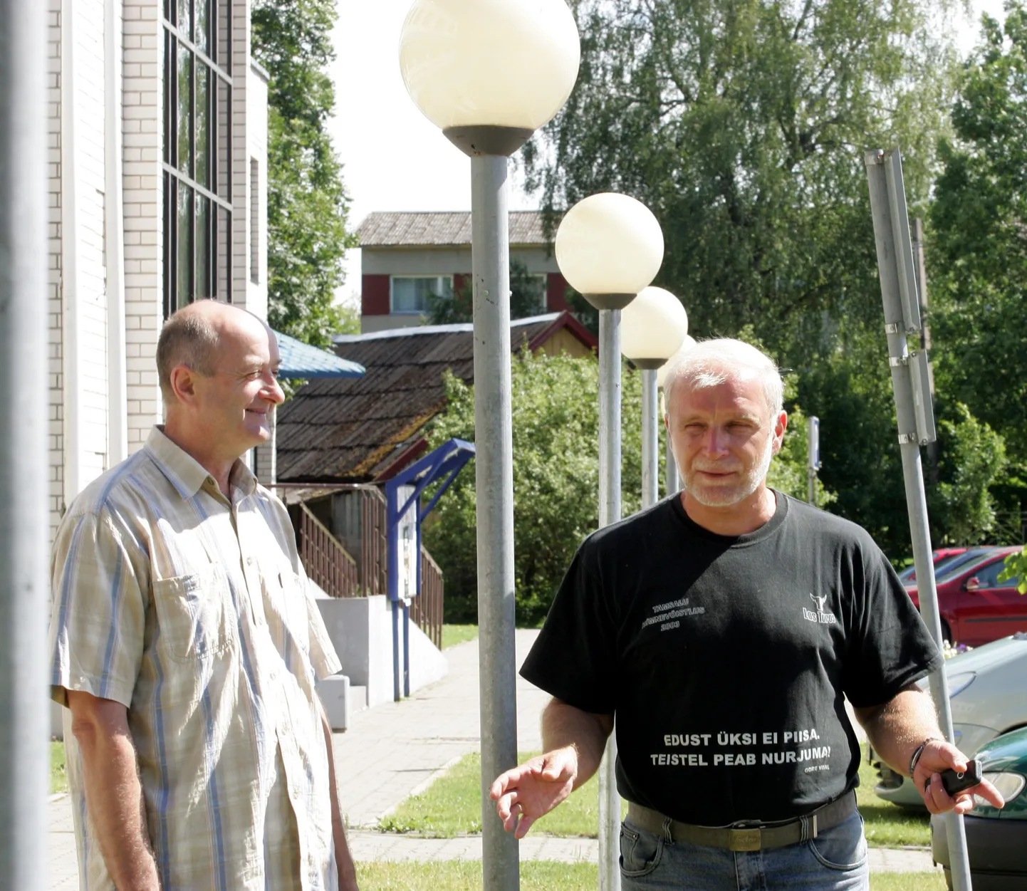Vahur Talv (vasakul) ja Toomas Uudeberg.