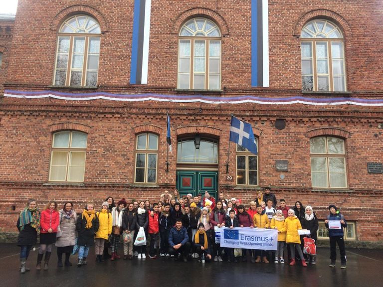 Sel nädalal võõrustas Kuninga kool Erasmus+ projekti raames õpetajaid ja õpilasi partnerkoolidest Rumeeniast, Makedooniast, Itaaliast, Hispaaniast ja Türgist.