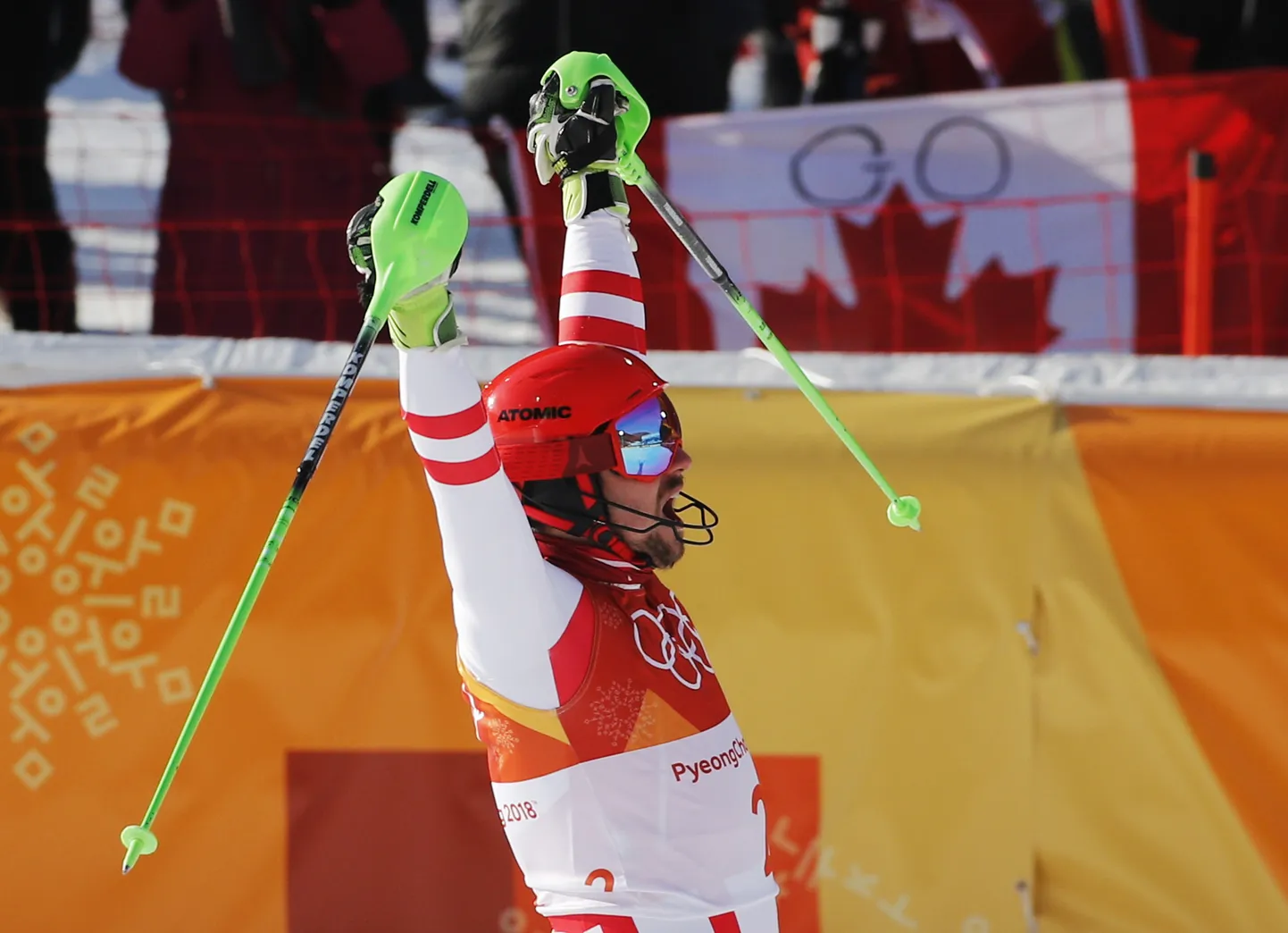 Meeste alpi kahevõistluse olümpiavõitja Marcel Hirscher.