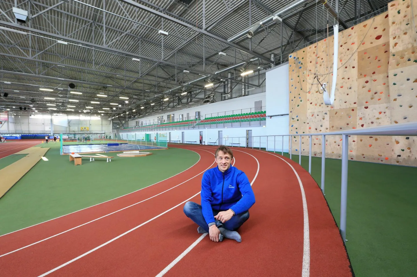 Enne Sillamäel tööle asumist juhtis Maidu Laht Võru spordikeskust.