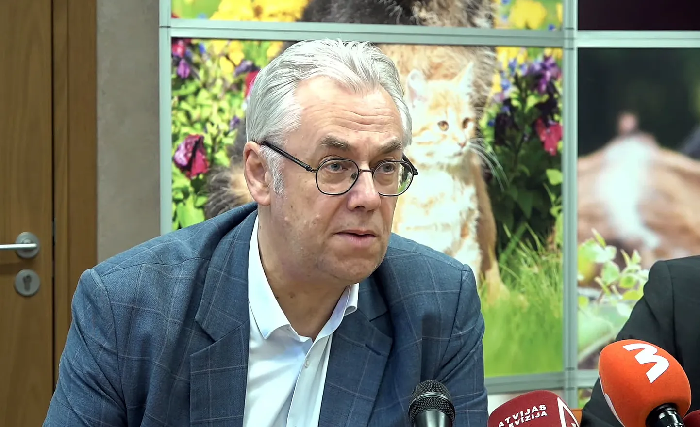 Slimību profilakses un kontroles centra Infekcijas slimību riska analīzes un profilakses departamenta direktors Jurijs Perevoščikovs