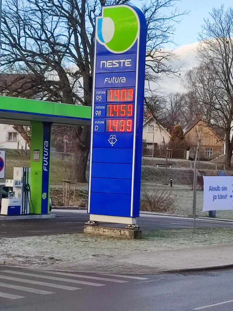 Kütusehinnad Nestes.