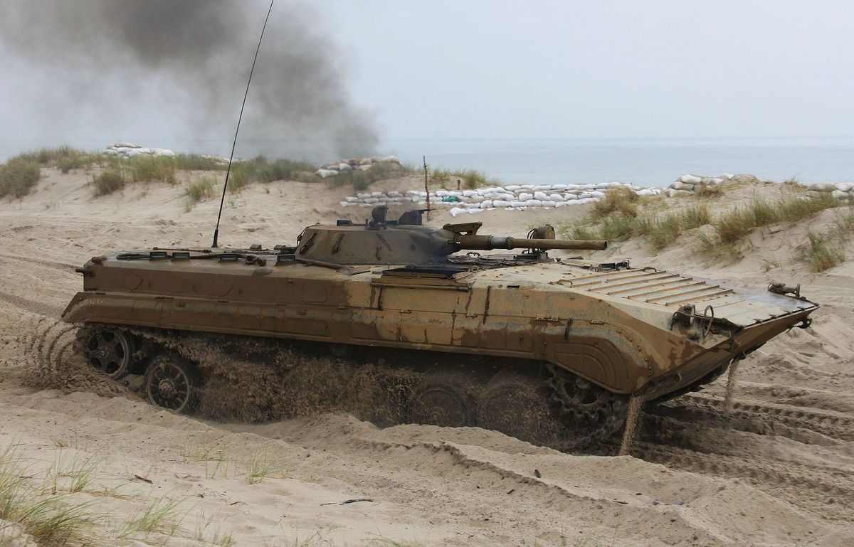 BMP-1 õppustel