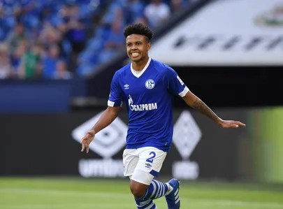 Schalke 04 poolkaitsja Weston McKennie.