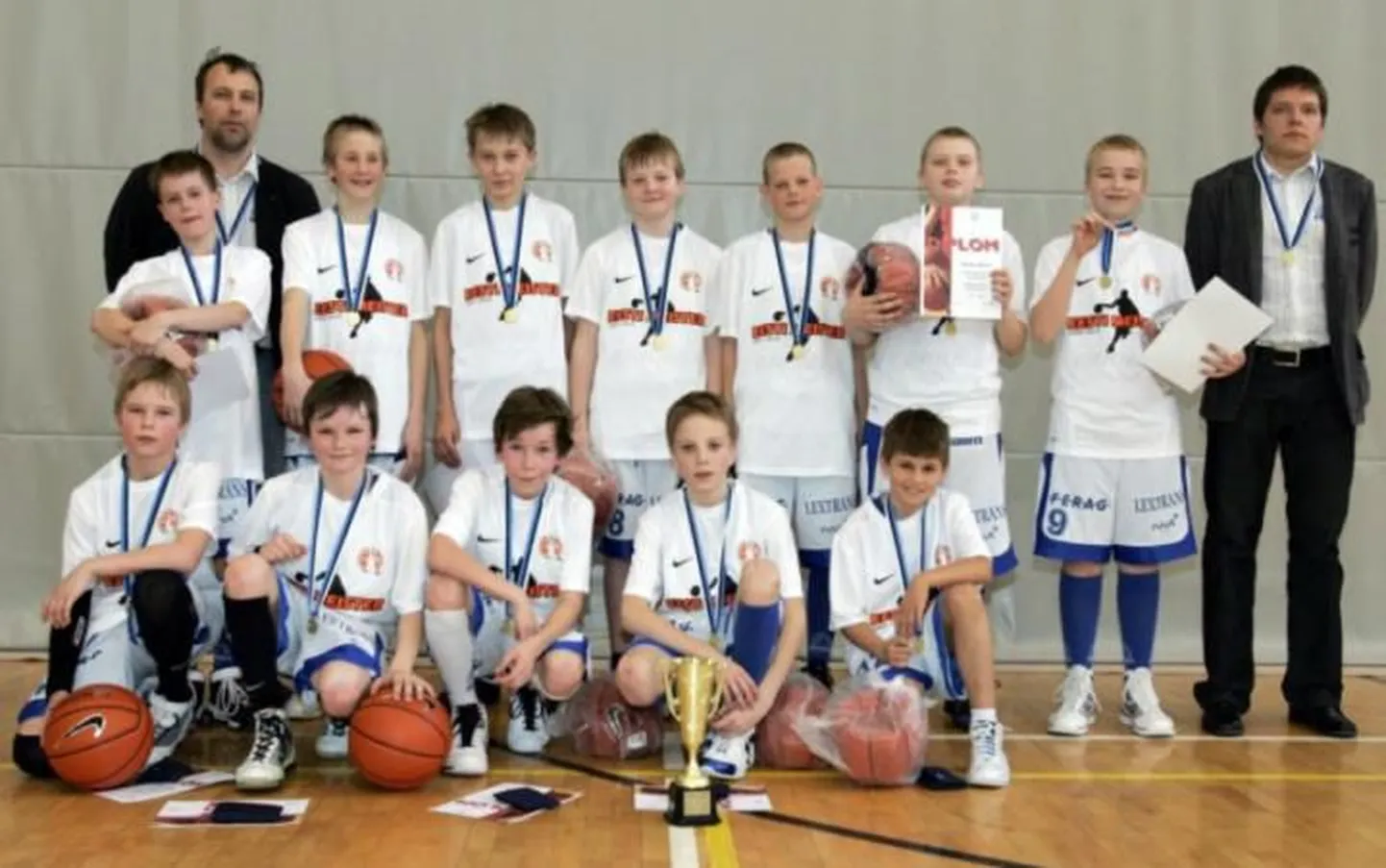 Minikorvpalli Eesti meister - Erkmaa KK.