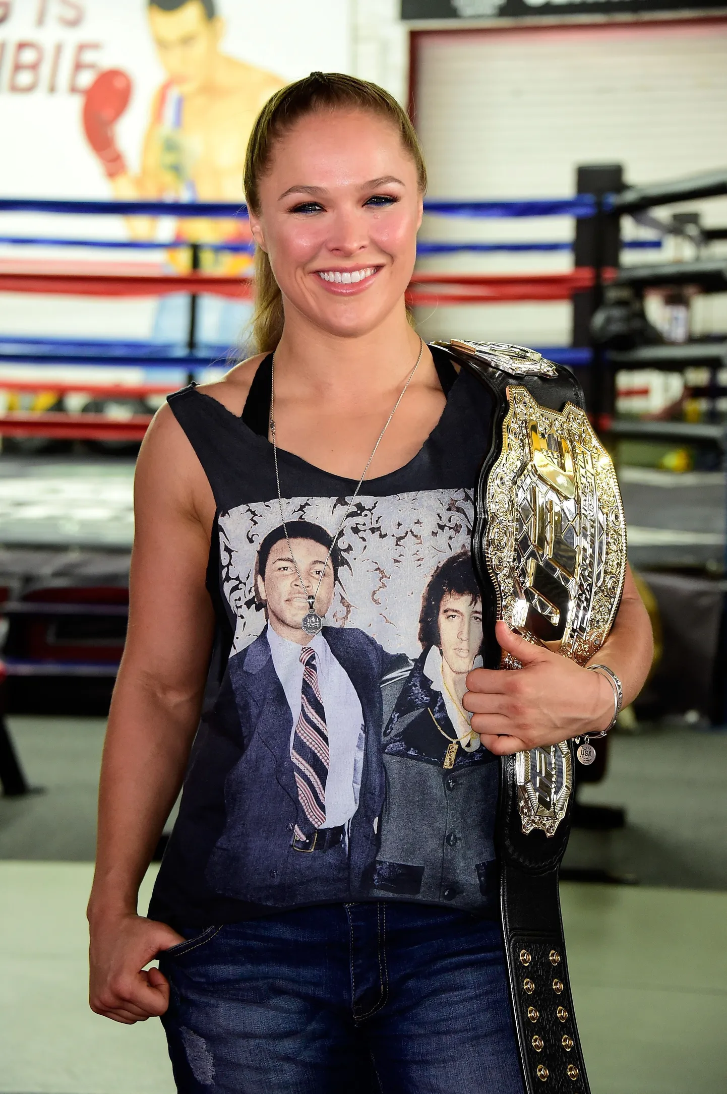 Ronda Rousey meediapäev.