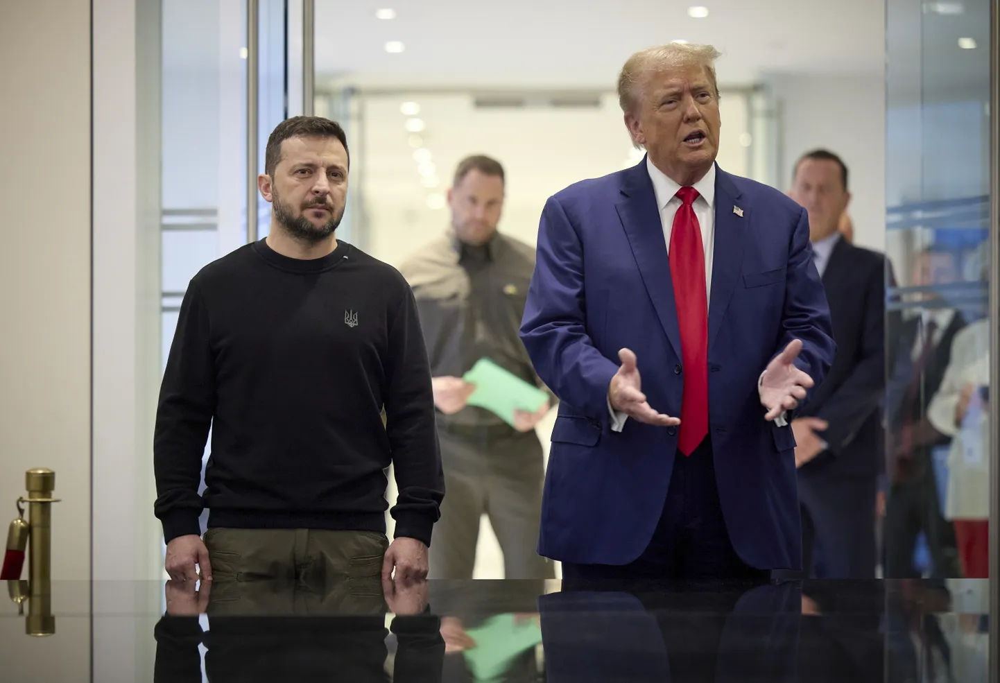 Владимир Зеленский и Дональд Трамп.