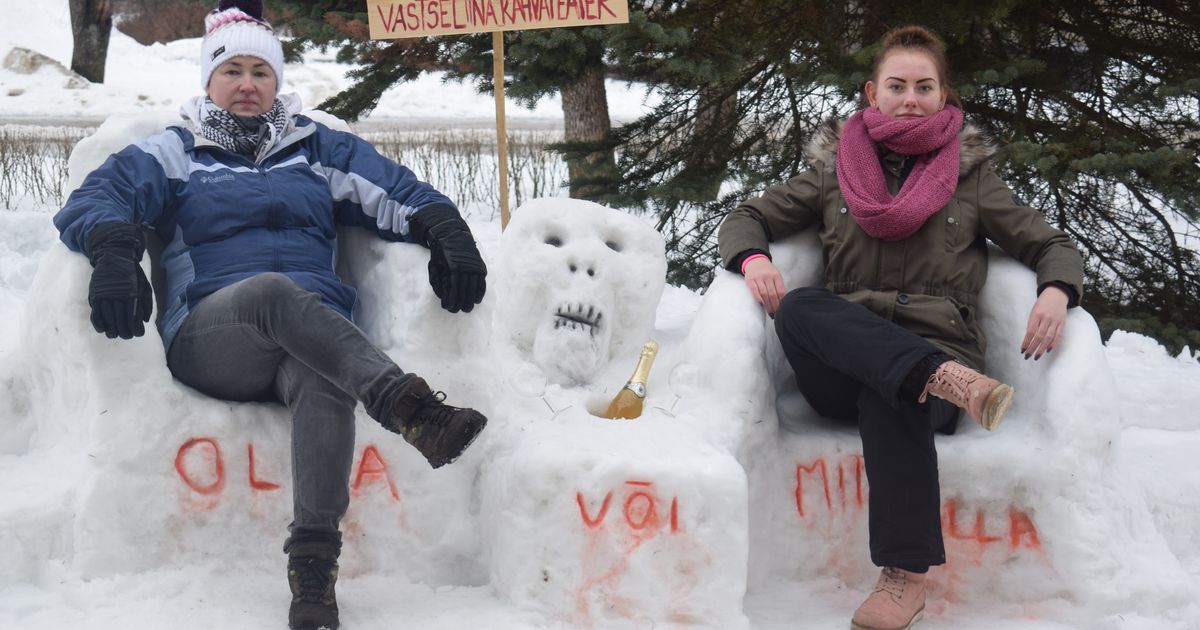Galerii: Vastseliinas rajati lumelinn