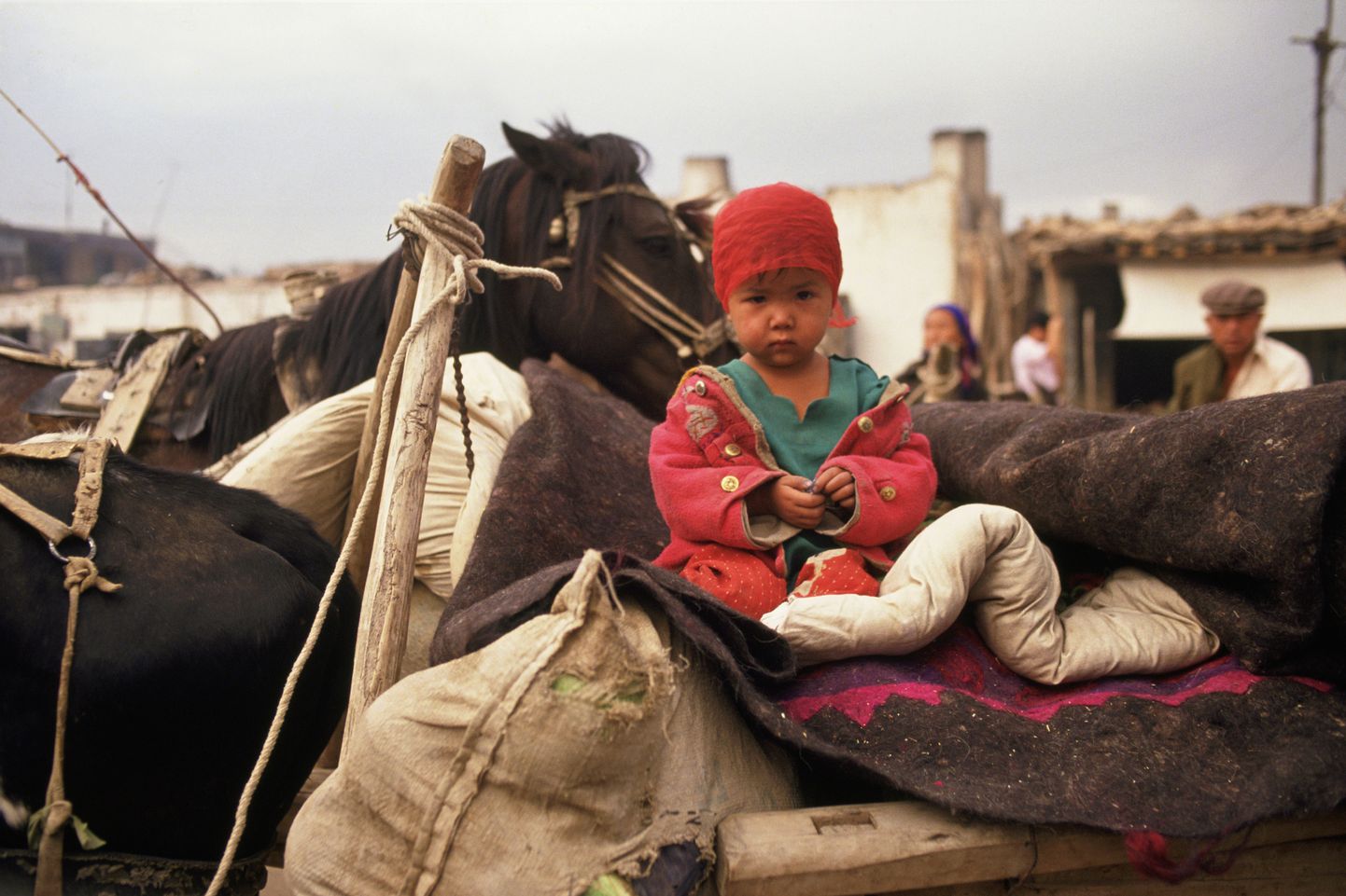 Uiguuri laps. Foto on illustreeriv.