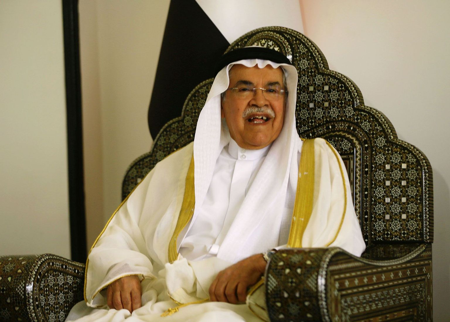 Erru saadetud Saudi Araabia naftaminister Ali al-Naimi rääkis vähe, aga veenvalt.