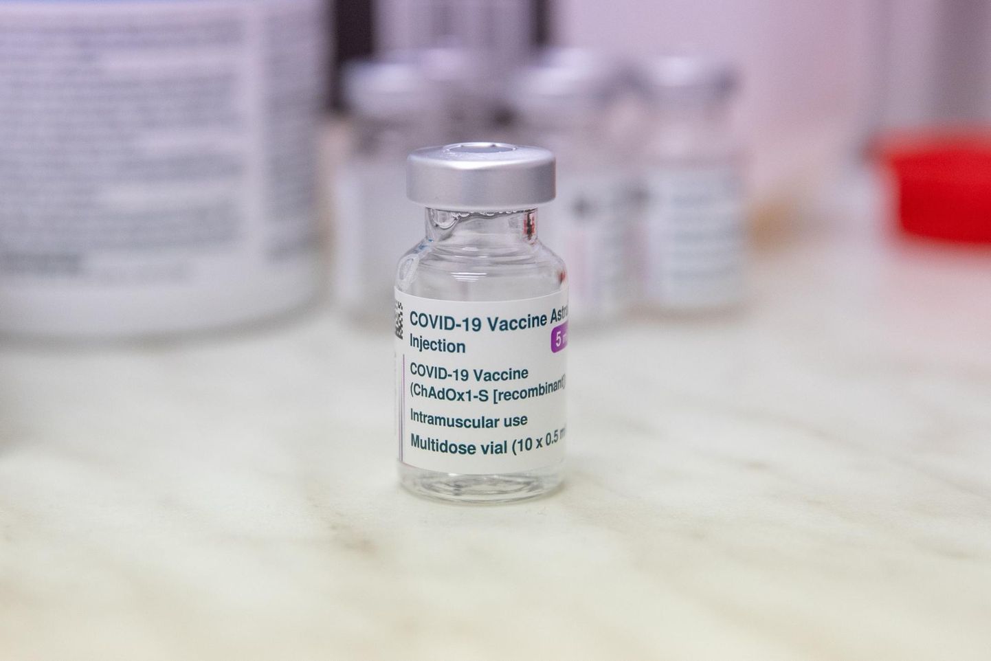 Vaktsiin koroonaviiruse vastu.