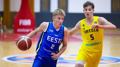 Eesti U16-koondis alistas EMil Rootsi, võitlus A-divisjoni koha nimel jätkub