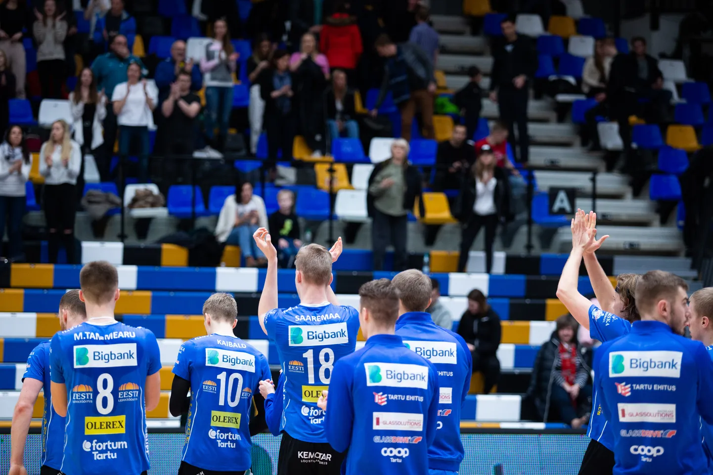 Tartu Bigbanki mängumehed.
