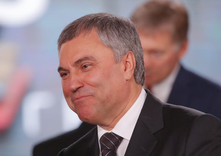 Спикер Госдумы Вячеслав Володин в 2018 году.