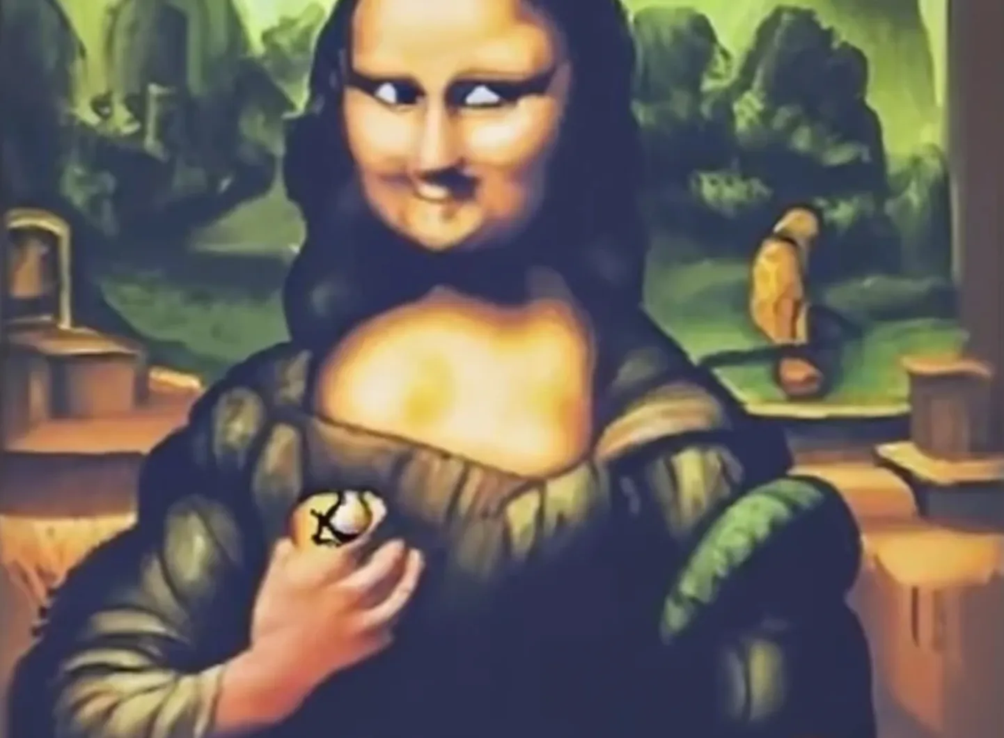 Mona Lisa, täiesti mittetäiuslik
