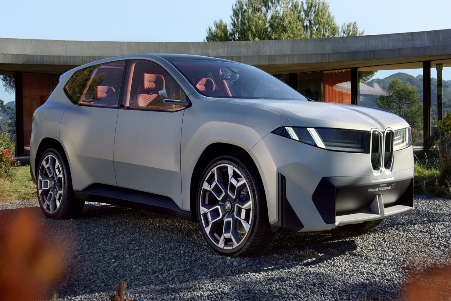 Selliste disainijoontega elektrilised BMW-d hakkavad ringi sõitma mõne aasta pärast.