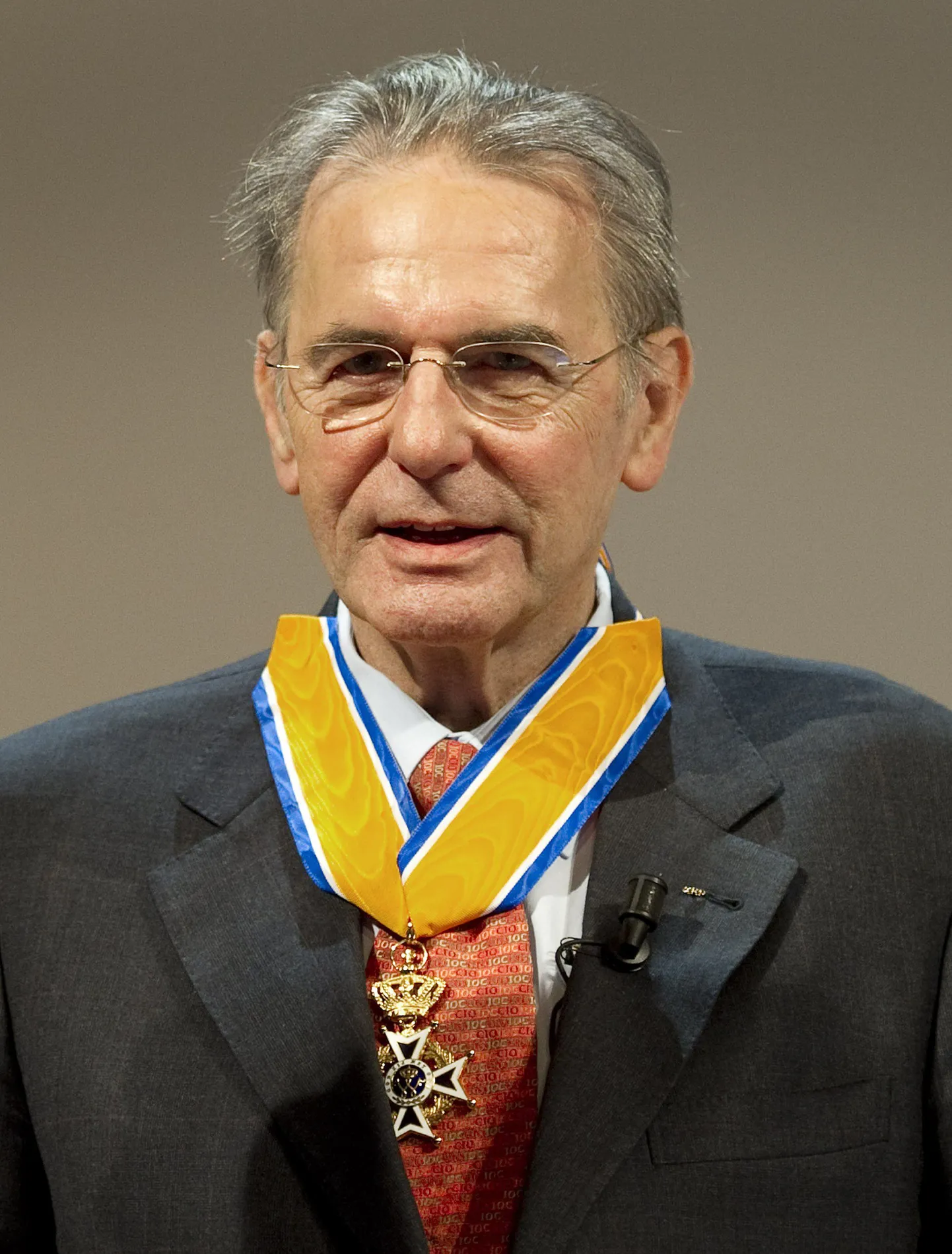 ROKI president Jacques Rogge.