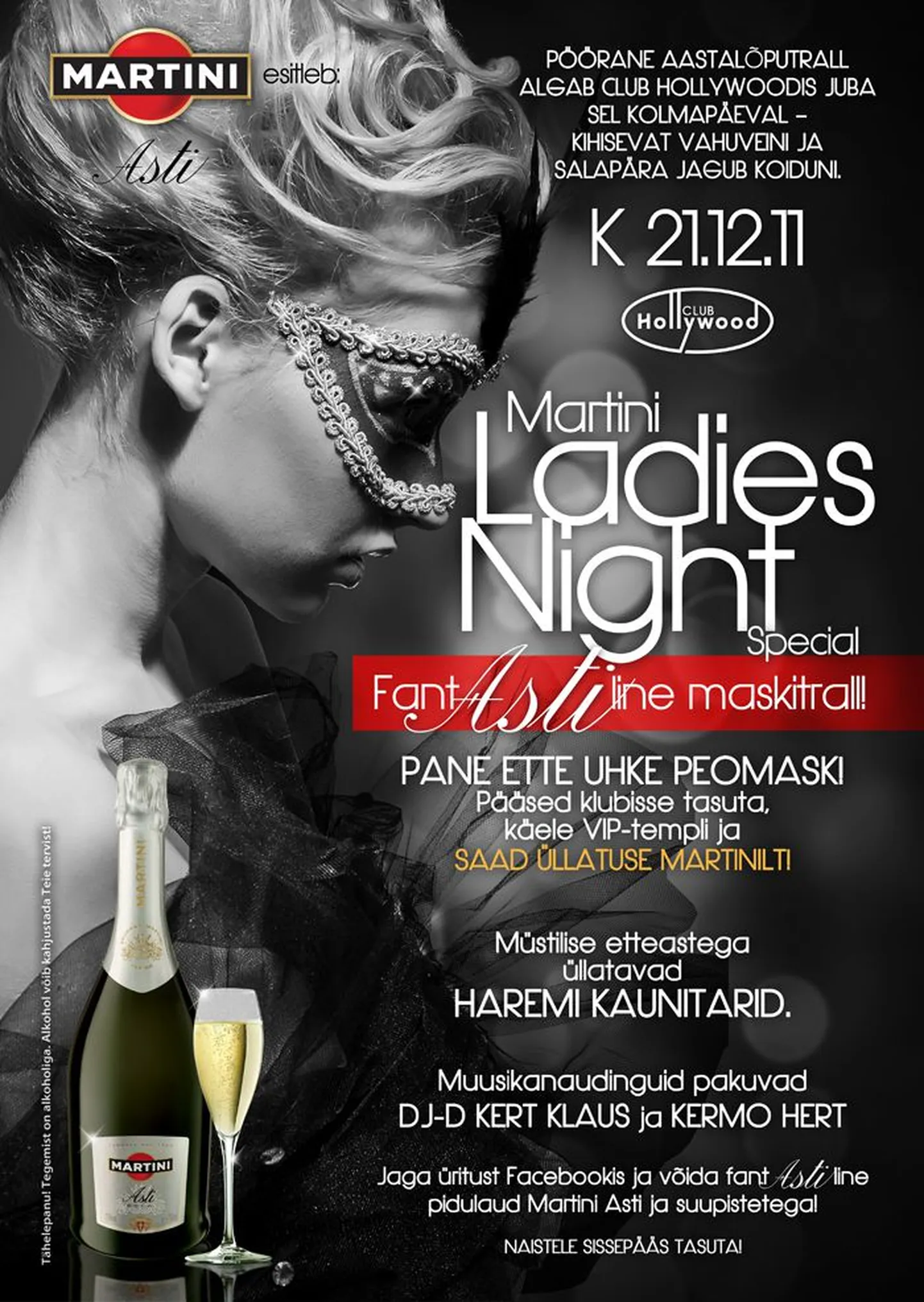 Club Hollywood ootab fantASTIilisele maskitrallile!