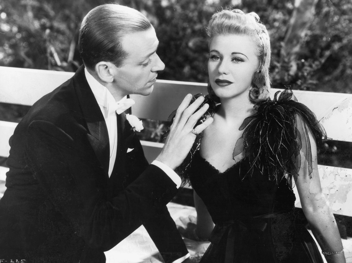 Ameerika näitleja ja tantsija Ginger Rogers aastal 1938 koos Fred Astaire'iga.