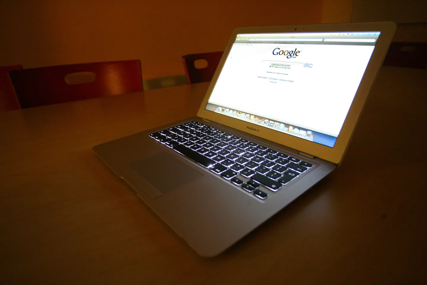 Apple'i stiilinäide: Macbook Air