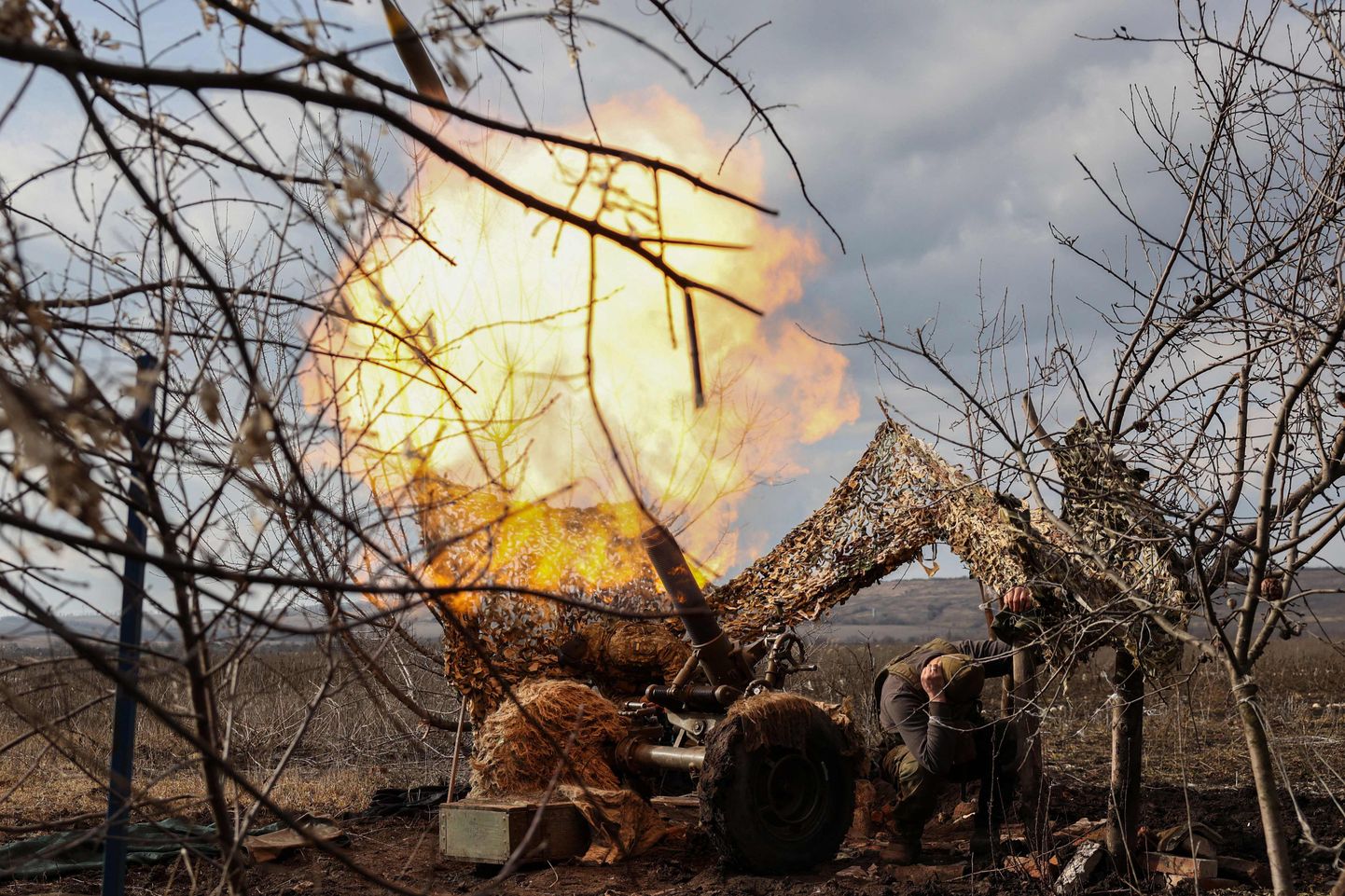 Ukrainas spēki Doneckas apgabalā. Ilustratīvs attēls.