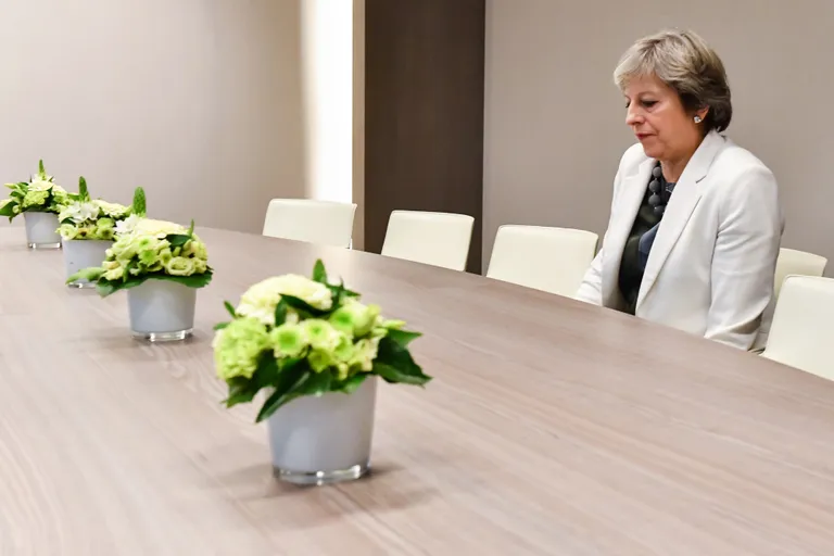 Briti peaminister Theresa May. Foto: