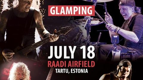 Uuel nädalal algab Metallica Tartu kontserdi majutuse piletimüük