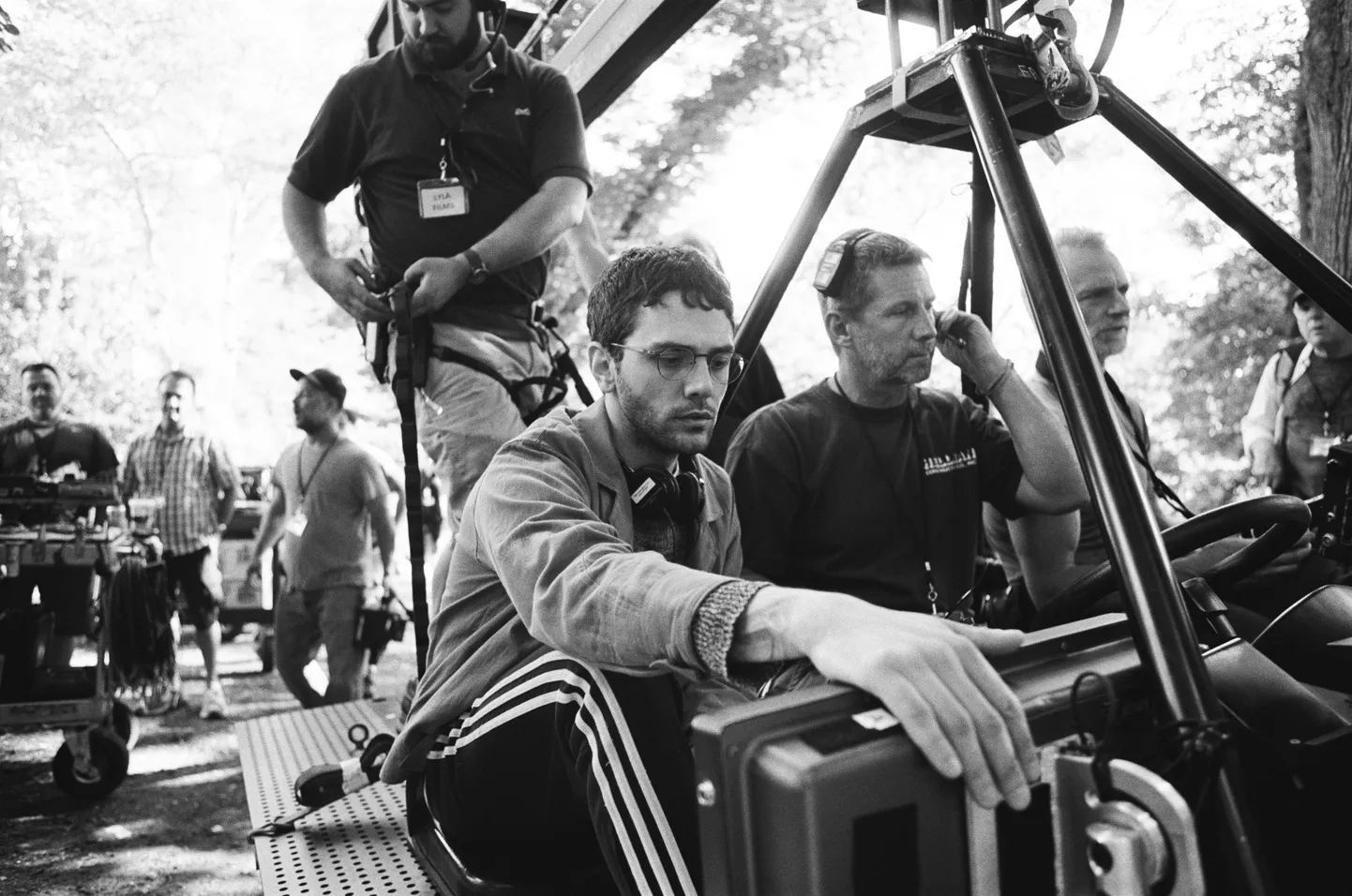 Xavier Dolan «The Death and Life of John F. Donovan» filmivõtetel.