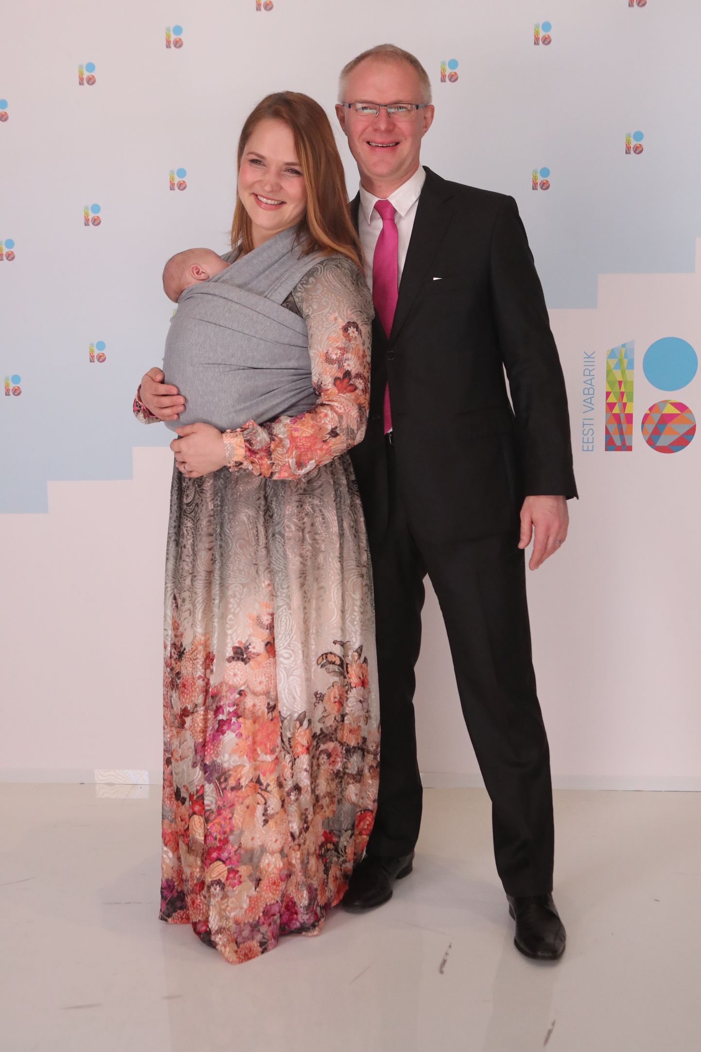 Рийна Хансо вместе с мужем Ханнесом Хансо в 2018 году