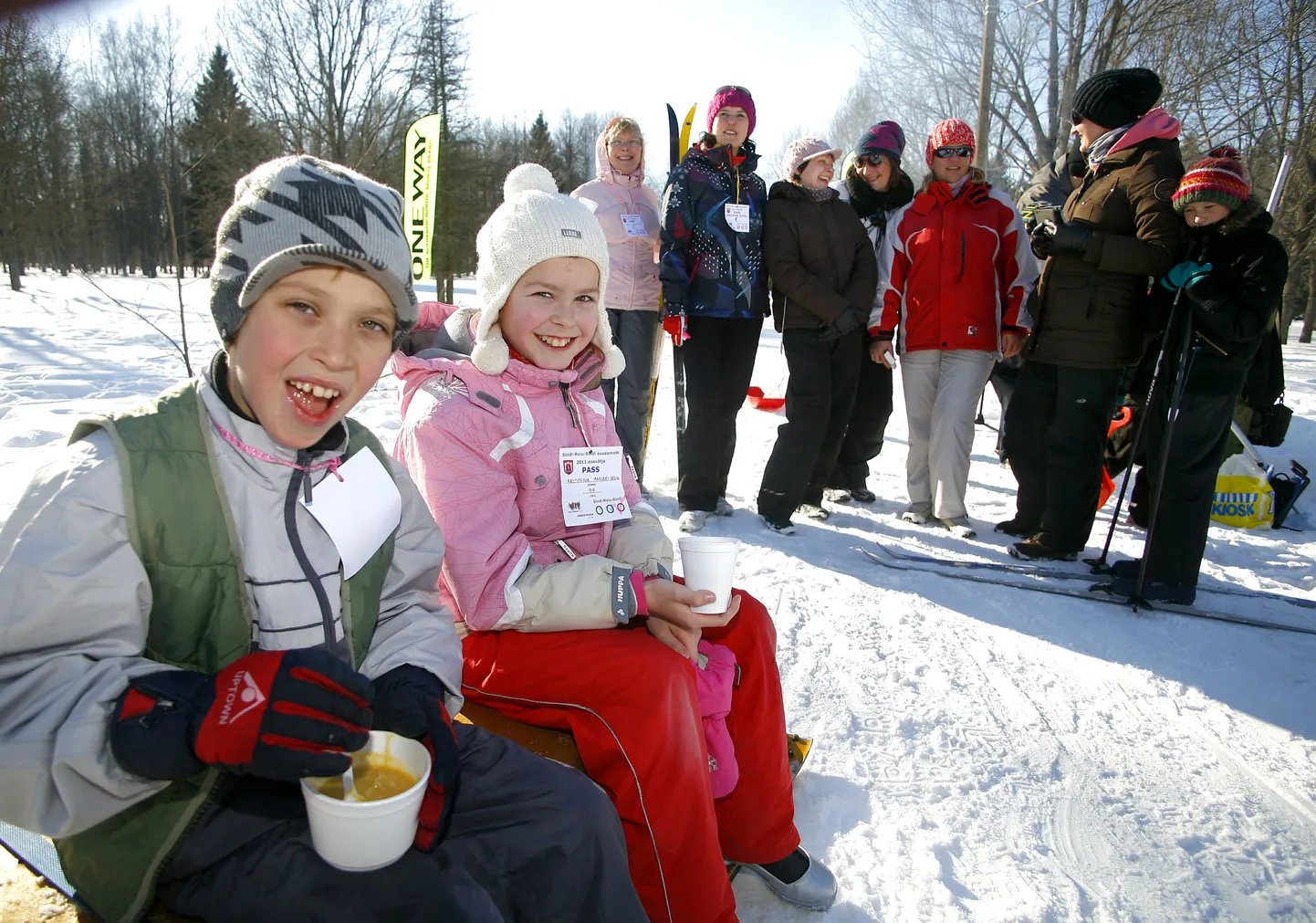 Sindi-Reiu-Sindi suusamatk. Soe tee maitses hästi.