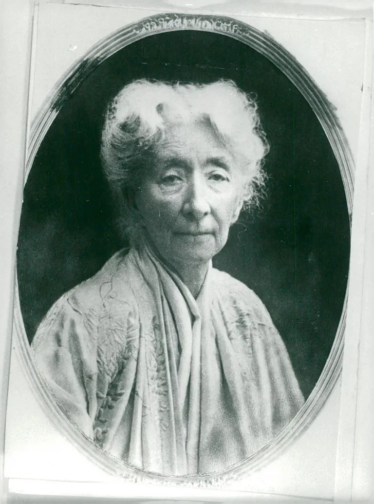 Riharda Vāgnera otrās sievas Kozimas Vāgneres (1837-1930) fotoportrets.