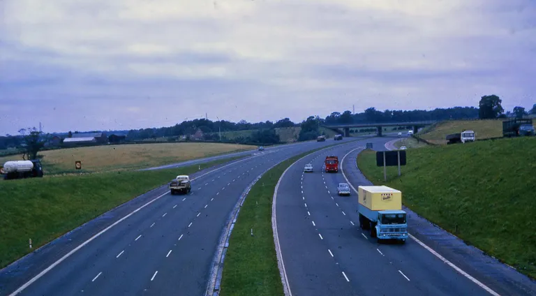 M6 kiirtee lõik Cheshire'is